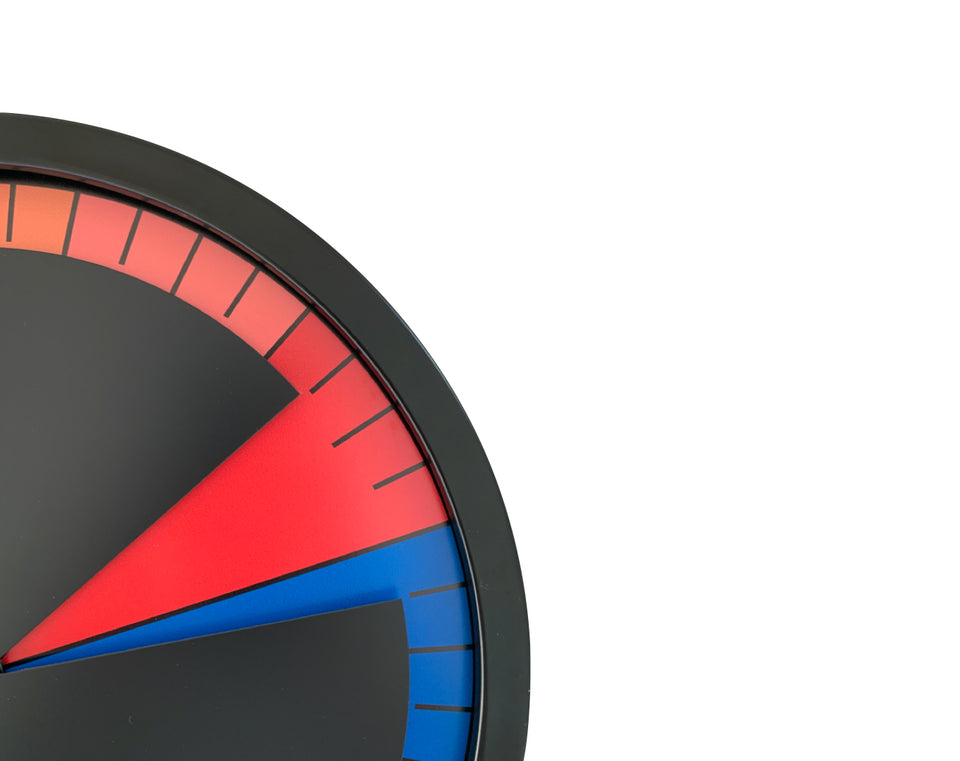 TIAN Wall Clock Multicolour