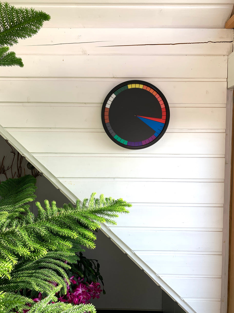 TIAN Wall Clock Multicolour